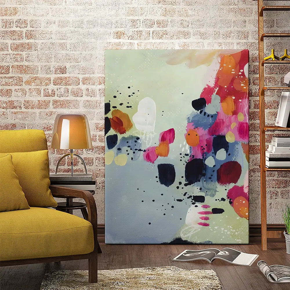 Subtle Spectrum Canvas Print Subtle Spectrum Canvas Print wall art product Lisa Nohren - Independent