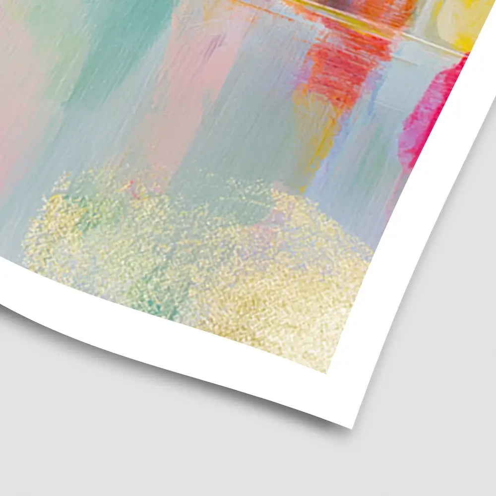 Subway In Colour Art Print Subway In Colour Art Print wall art product Chromatic Storm Studio