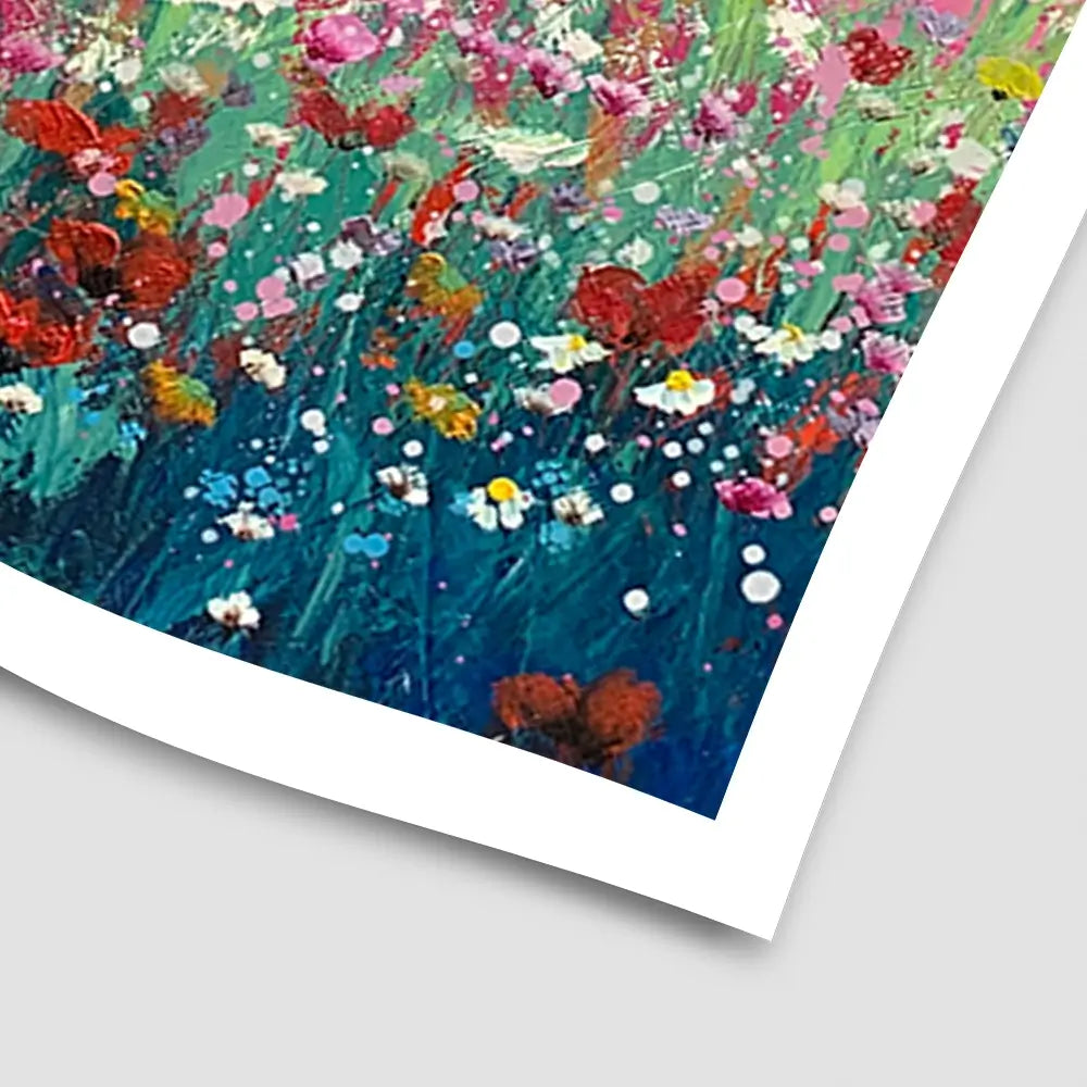 Summer At The Beach Art Print Summer At The Beach Art Print wall art product Laure Bury