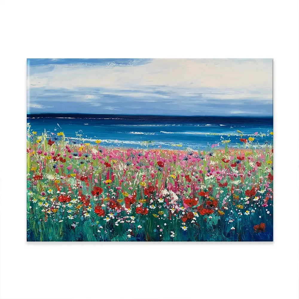 Summer At The Beach Canvas Print Summer At The Beach Canvas Print wall art product Laure Bury