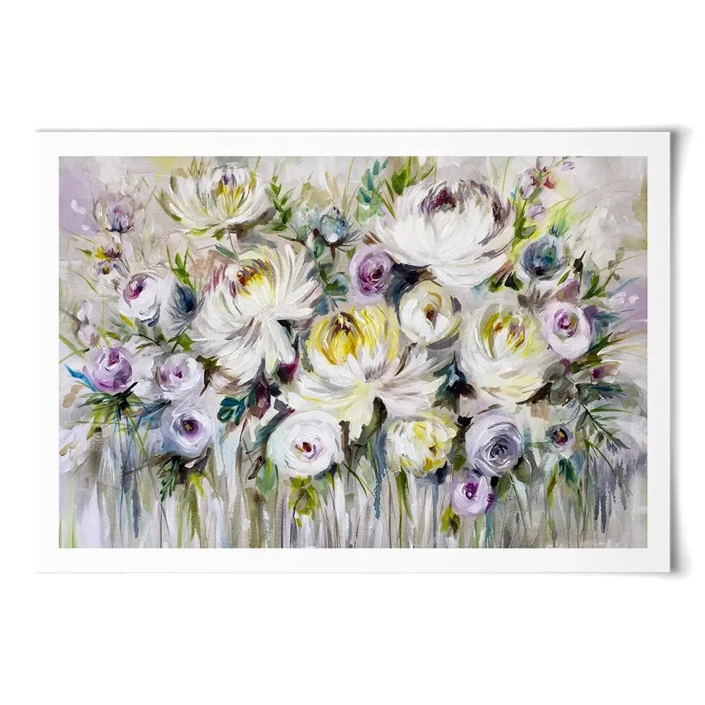 Summer Bouquet Art Print Summer Bouquet Art Print wall art product Nicola Jane Rowles
