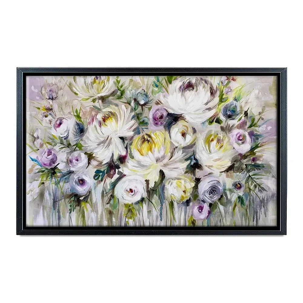 Summer Bouquet Canvas Print Summer Bouquet Canvas Print wall art product Nicola Jane Rowles
