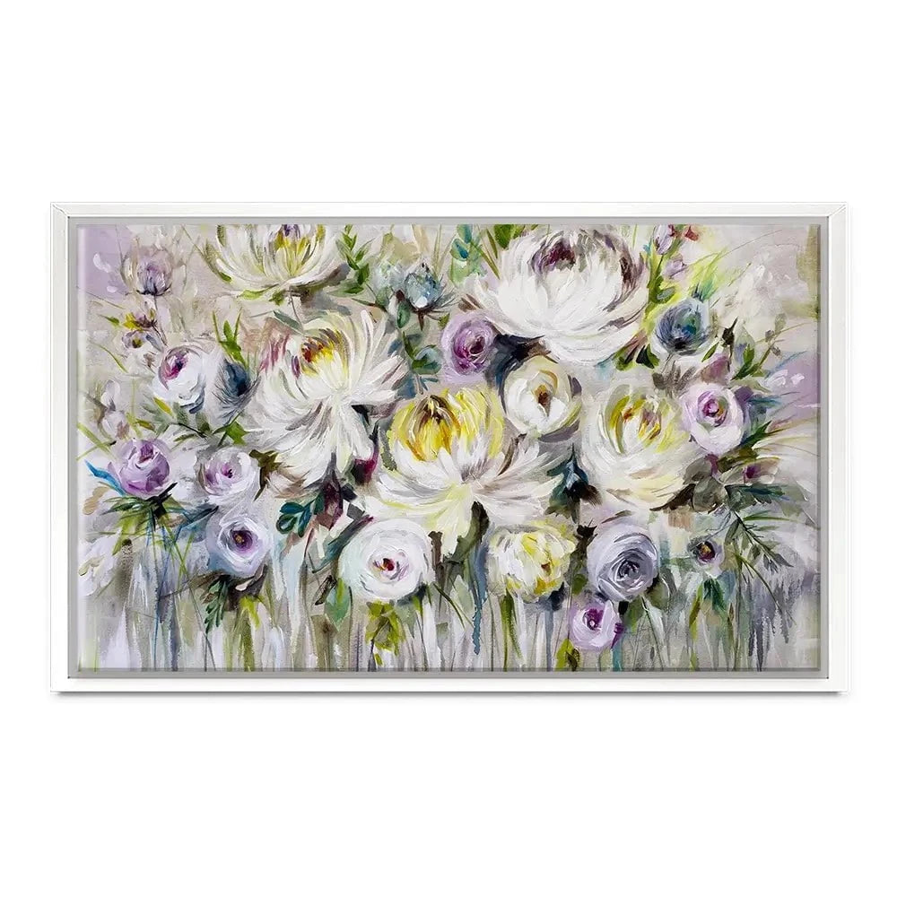Summer Bouquet Canvas Print Summer Bouquet Canvas Print wall art product Nicola Jane Rowles