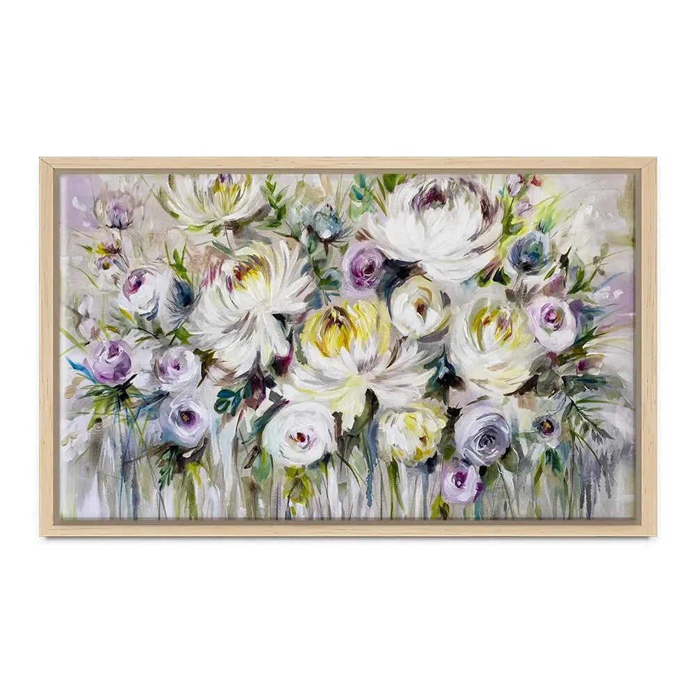 Summer Bouquet Canvas Print Summer Bouquet Canvas Print wall art product Nicola Jane Rowles