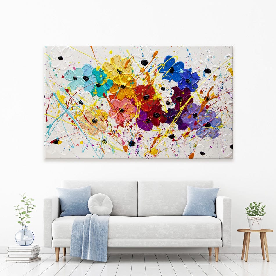 Summer Celebration Canvas Print wall art product Osnat Tzadok