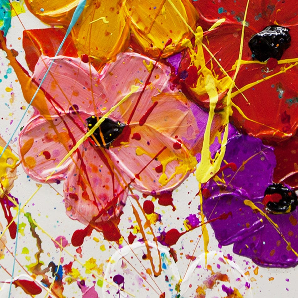 Summer Celebration Canvas Print wall art product Osnat Tzadok