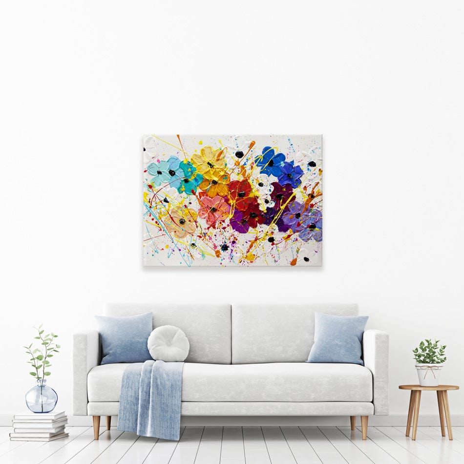 Summer Celebration Canvas Print wall art product Osnat Tzadok