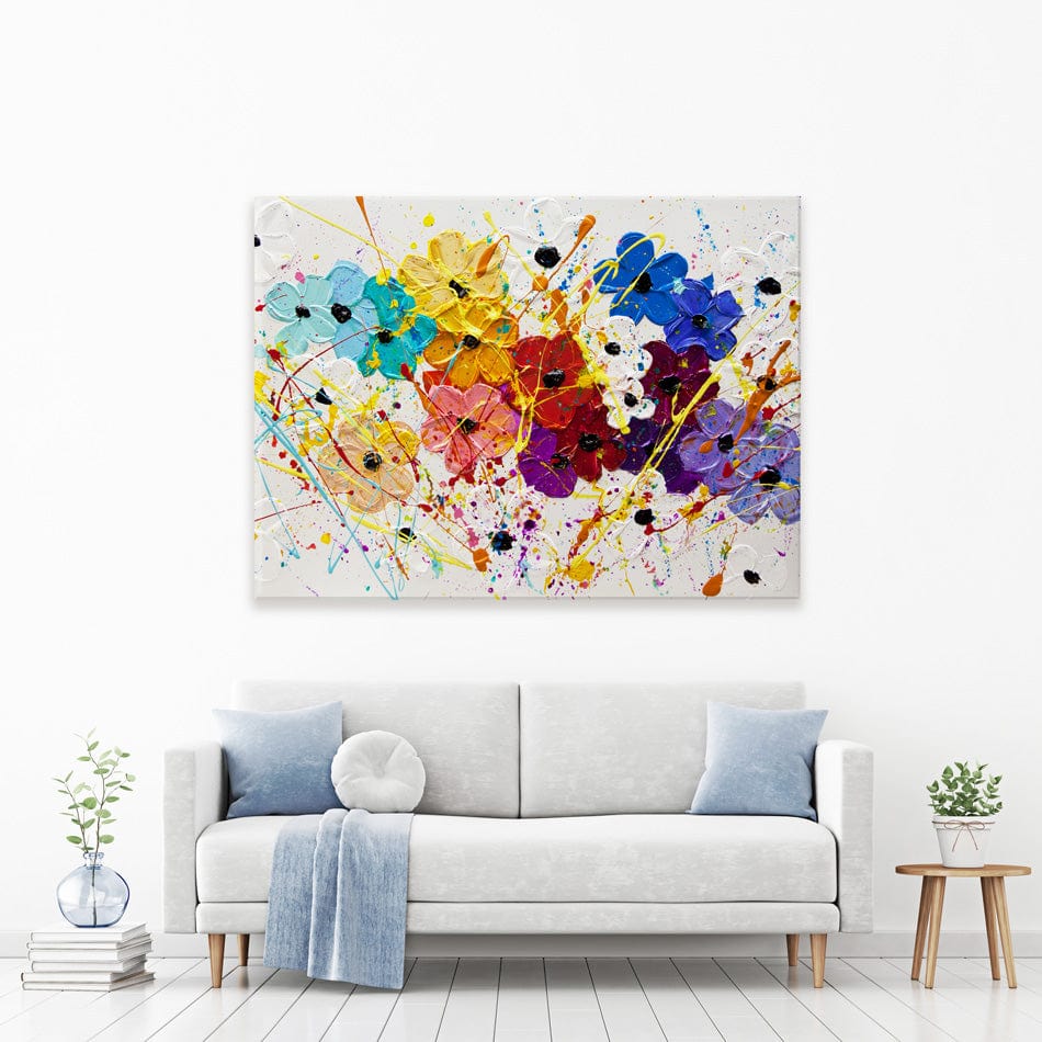 Summer Celebration Canvas Print wall art product Osnat Tzadok