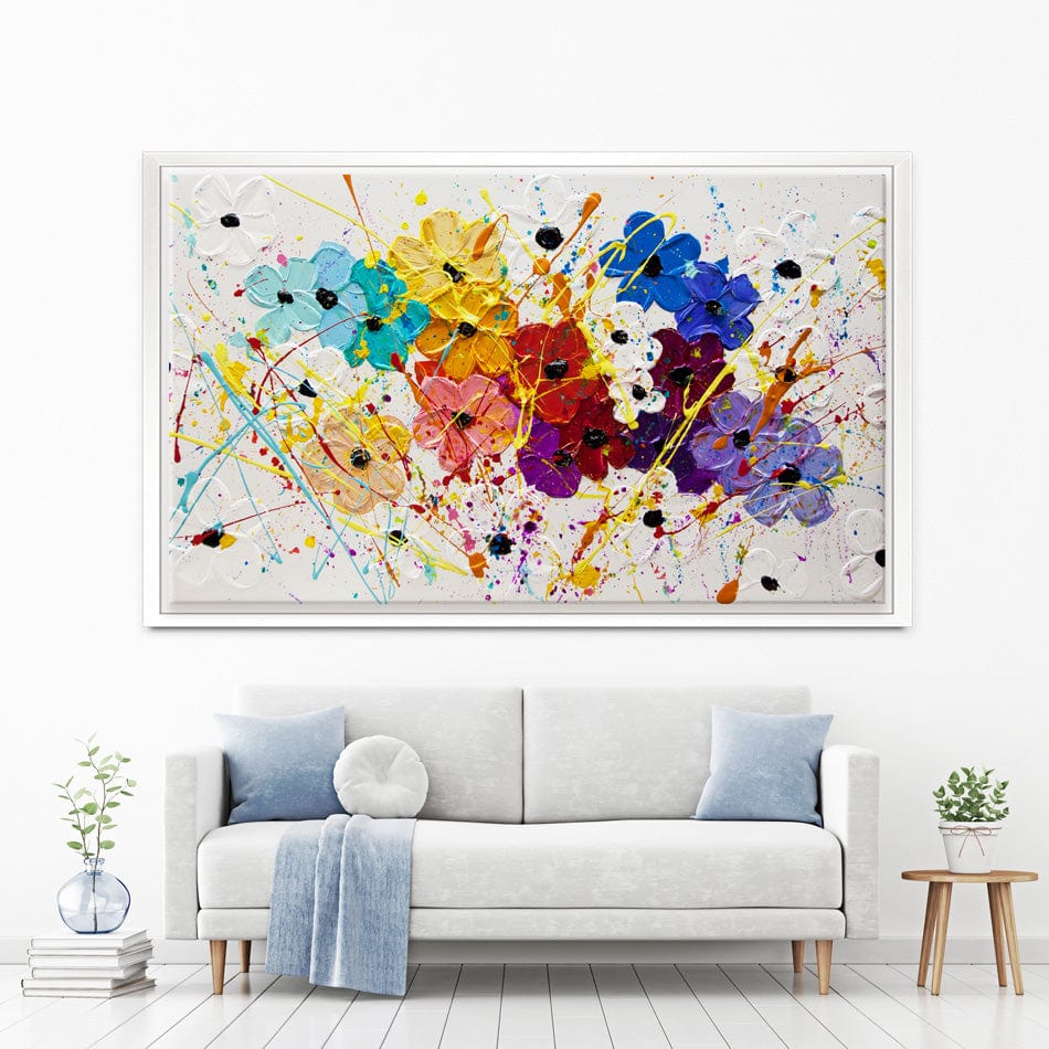 Summer Celebration Canvas Print wall art product Osnat Tzadok