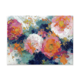Summer Dahlias Canvas Print Summer Dahlias Canvas Print wall art product Chromatic Storm Studio