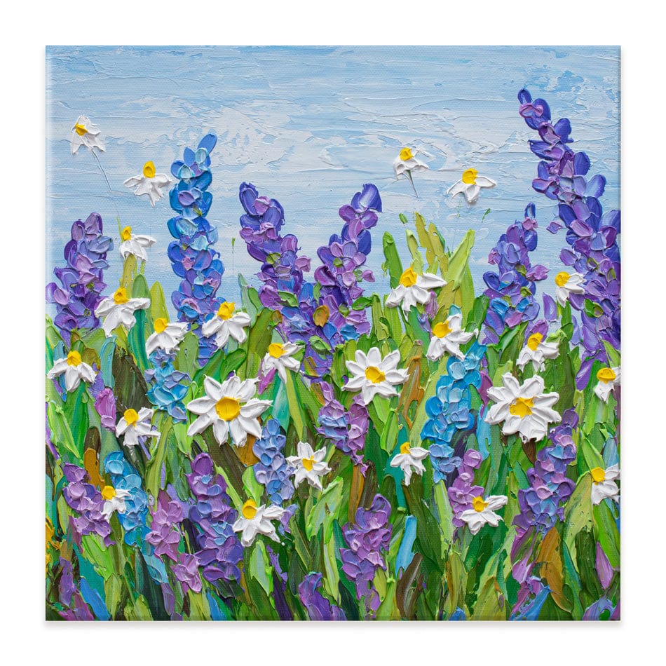 Summer Daisies Canvas Print wall art product Olga Tkachyk