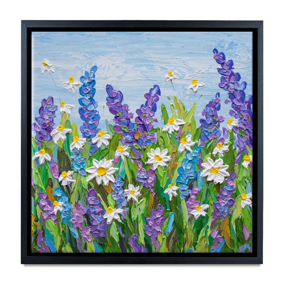 Summer Daisies Canvas Print wall art product Olga Tkachyk