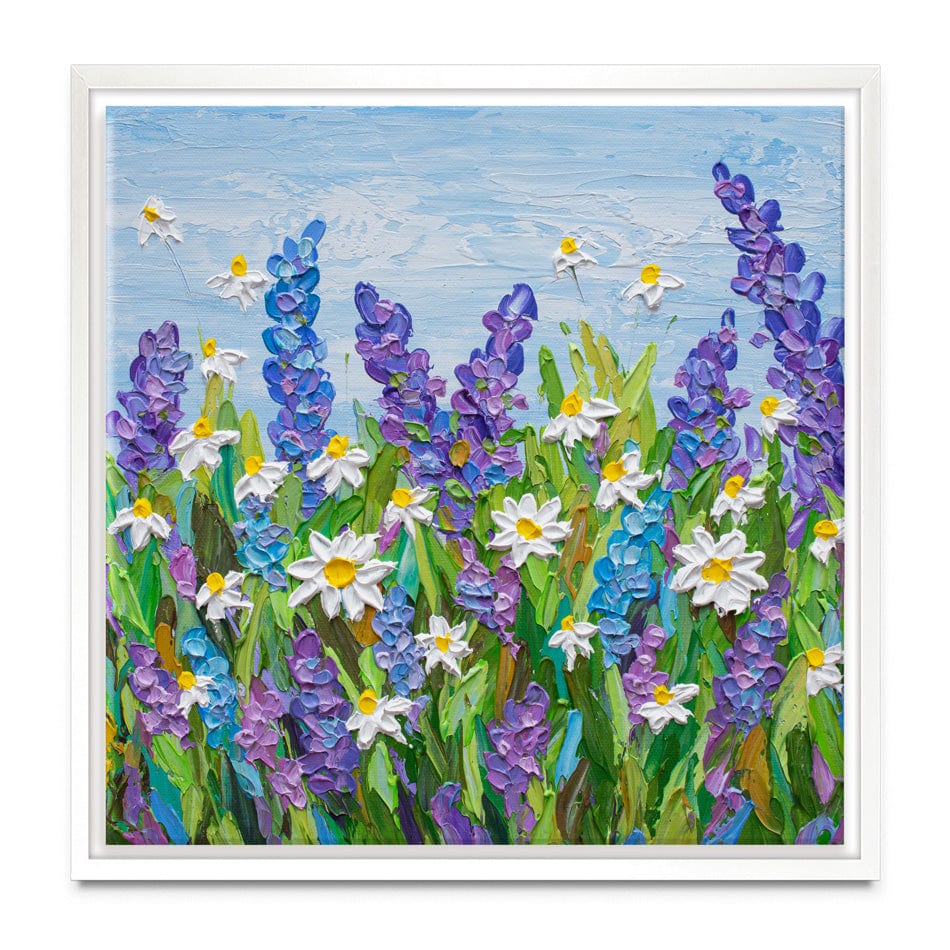 Summer Daisies Canvas Print wall art product Olga Tkachyk