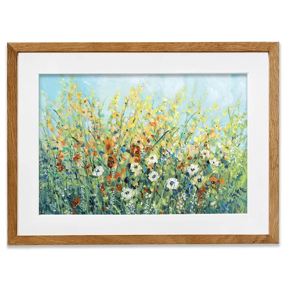 Summer Flowering Framed Art Print Summer Flowering Framed Art Print wall art product Tim O'Toole
