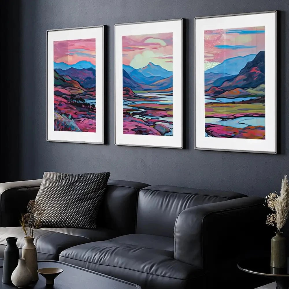 Summer Glen Framed Art Print Trio Summer Glen Framed Art Print Trio wall art product David Alexander Elder