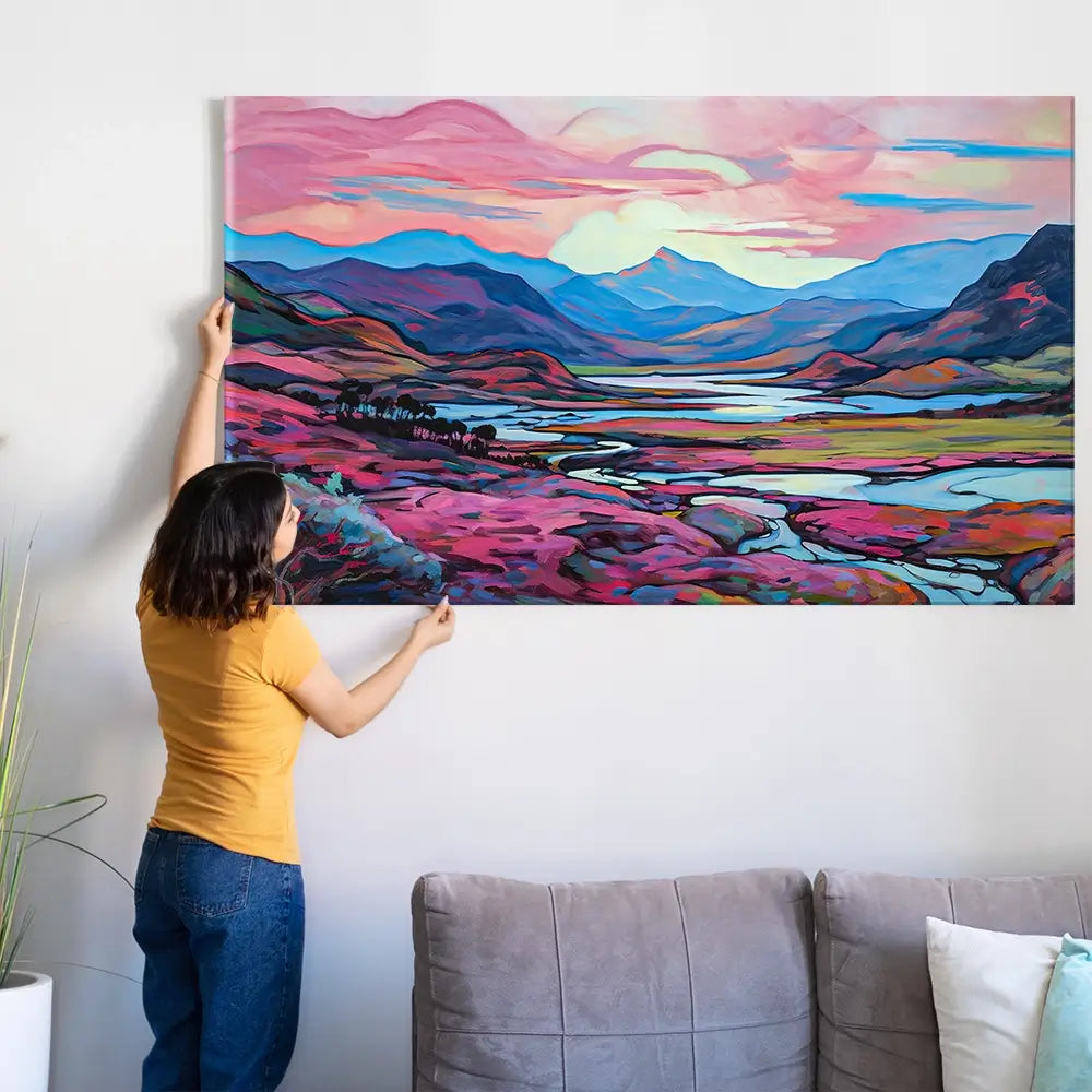 Summer Glen Oversized Canvas Print Summer Glen Oversized Canvas Print wall art product David Alexander Elder
