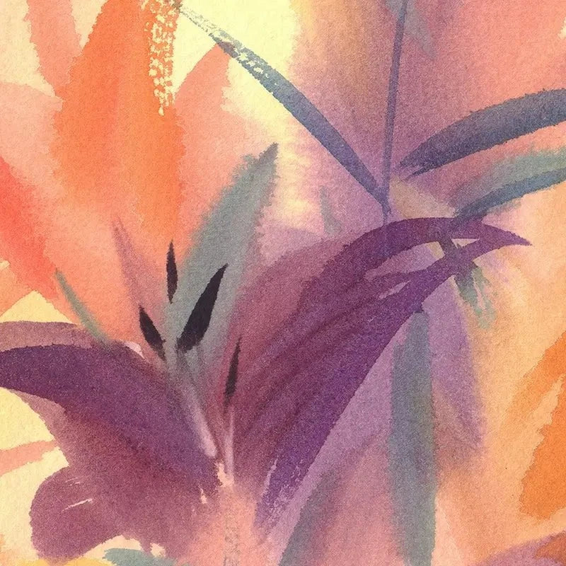 Summer Lily Flowers Art Print Summer Lily Flowers Art Print wall art product Egle Lipeikaite / Shutterstock