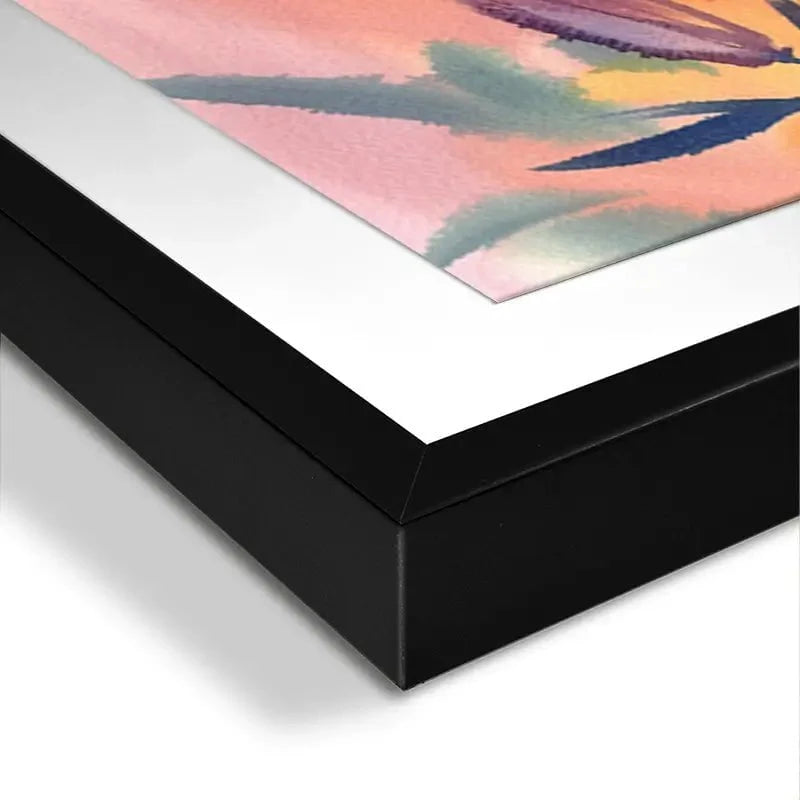 Summer Lily Flowers Framed Art Print Summer Lily Flowers Framed Art Print wall art product Egle Lipeikaite / Shutterstock