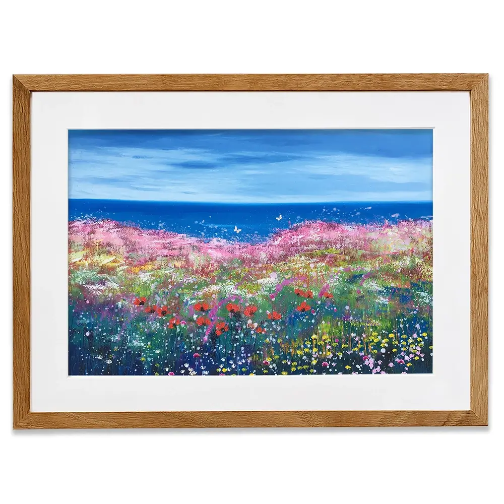 Summer Love Framed Art Print Summer Love Framed Art Print wall art product Laure Bury