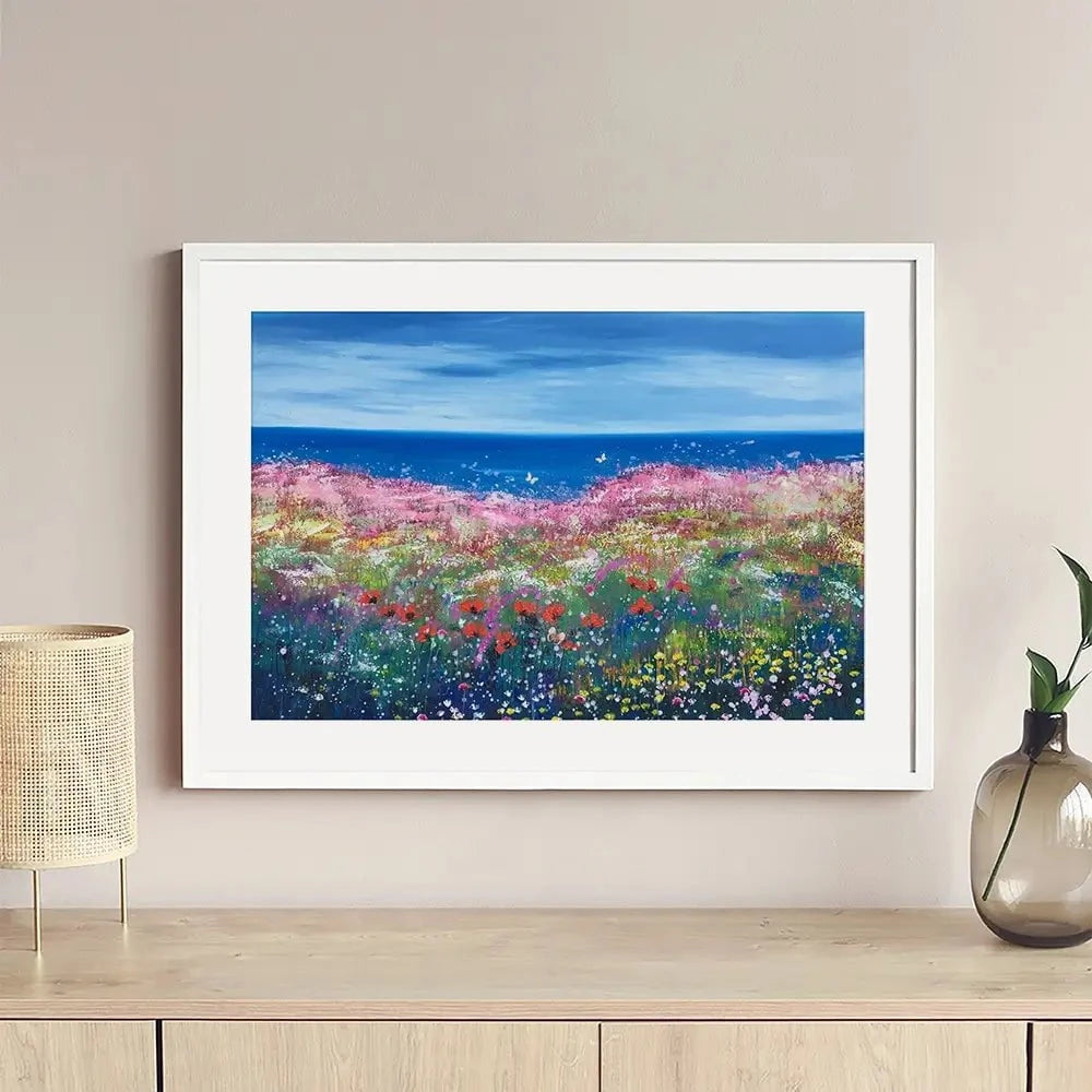 Summer Love Framed Art Print Summer Love Framed Art Print wall art product Laure Bury