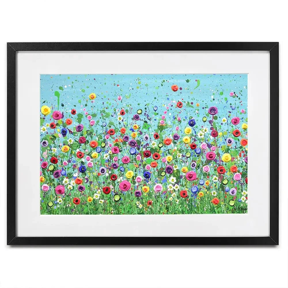 Summer Lovin' Framed Art Print Summer Lovin' Framed Art Print wall art product Jo Gough