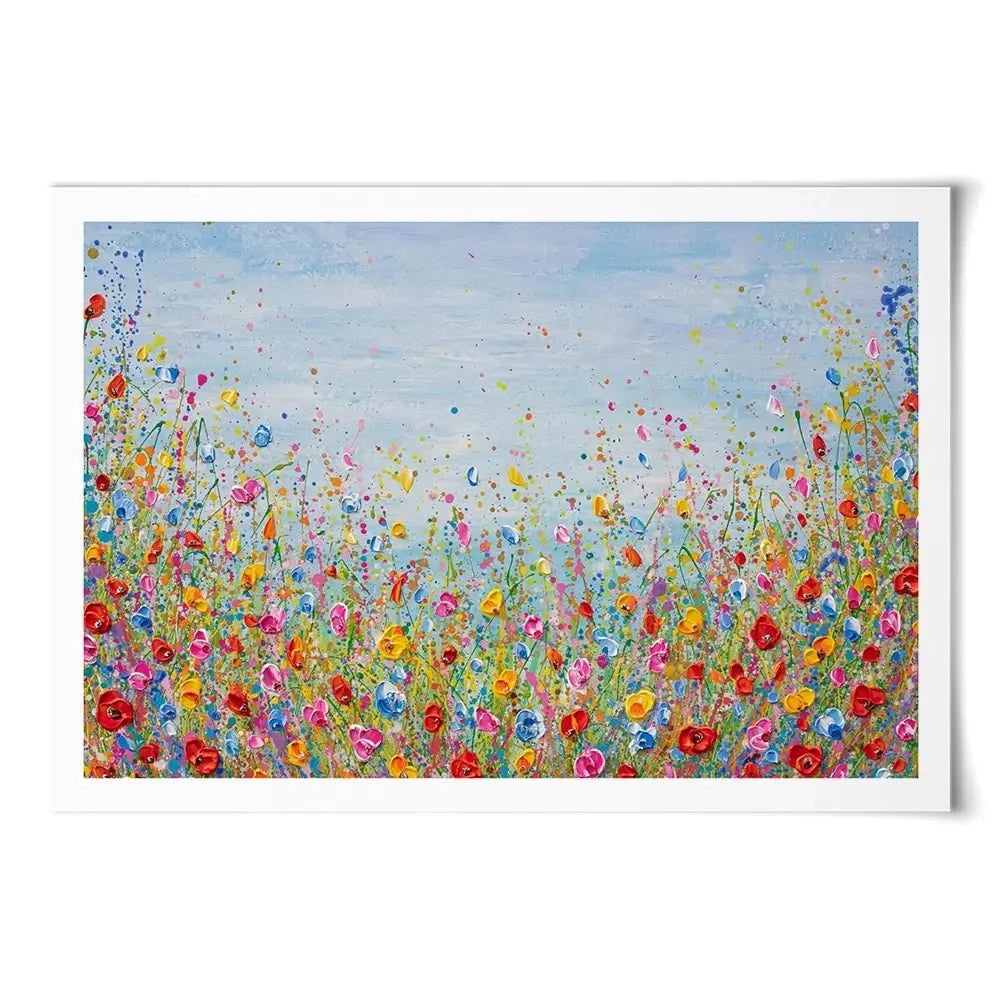 Summer Meadow Art Print Summer Meadow Art Print wall art product Olga Tkachyk