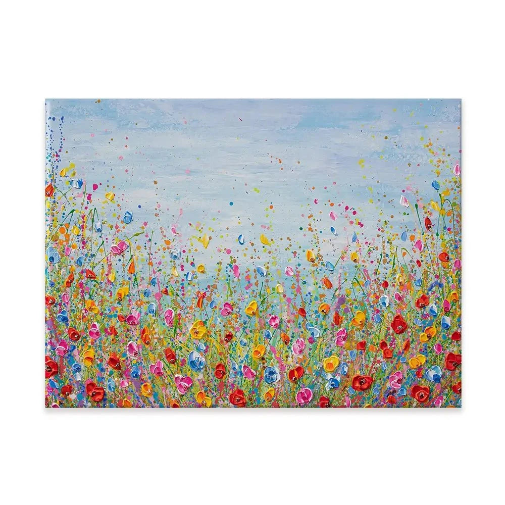 Summer Meadow Canvas Print Summer Meadow Canvas Print wall art product Olga Tkachyk
