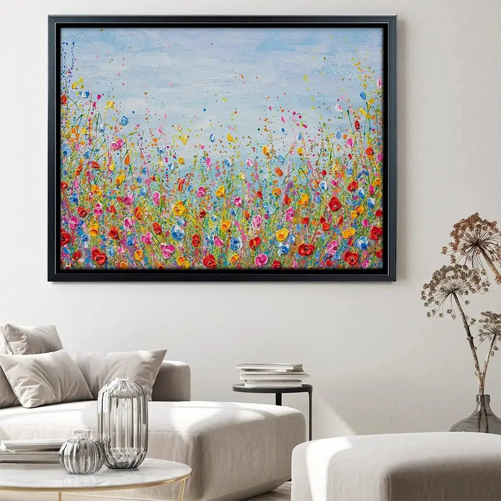 Summer Meadow Canvas Print Summer Meadow Canvas Print wall art product Olga Tkachyk