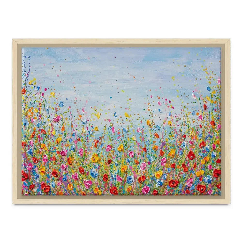 Summer Meadow Canvas Print Summer Meadow Canvas Print wall art product Olga Tkachyk