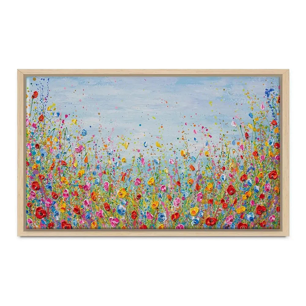 Summer Meadow Canvas Print Summer Meadow Canvas Print wall art product Olga Tkachyk