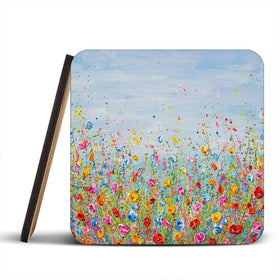 Summer Meadow Coaster Set Summer Meadow Coaster Set wall art product Olga Tkachyk