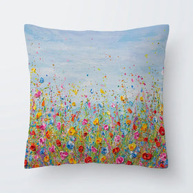Summer Meadow Cushion Summer Meadow Cushion wall art product Olga Tkachyk