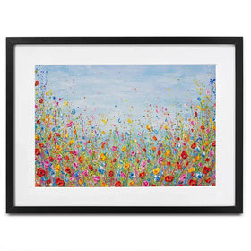 Summer Meadow Framed Art Print Summer Meadow Framed Art Print wall art product Olga Tkachyk