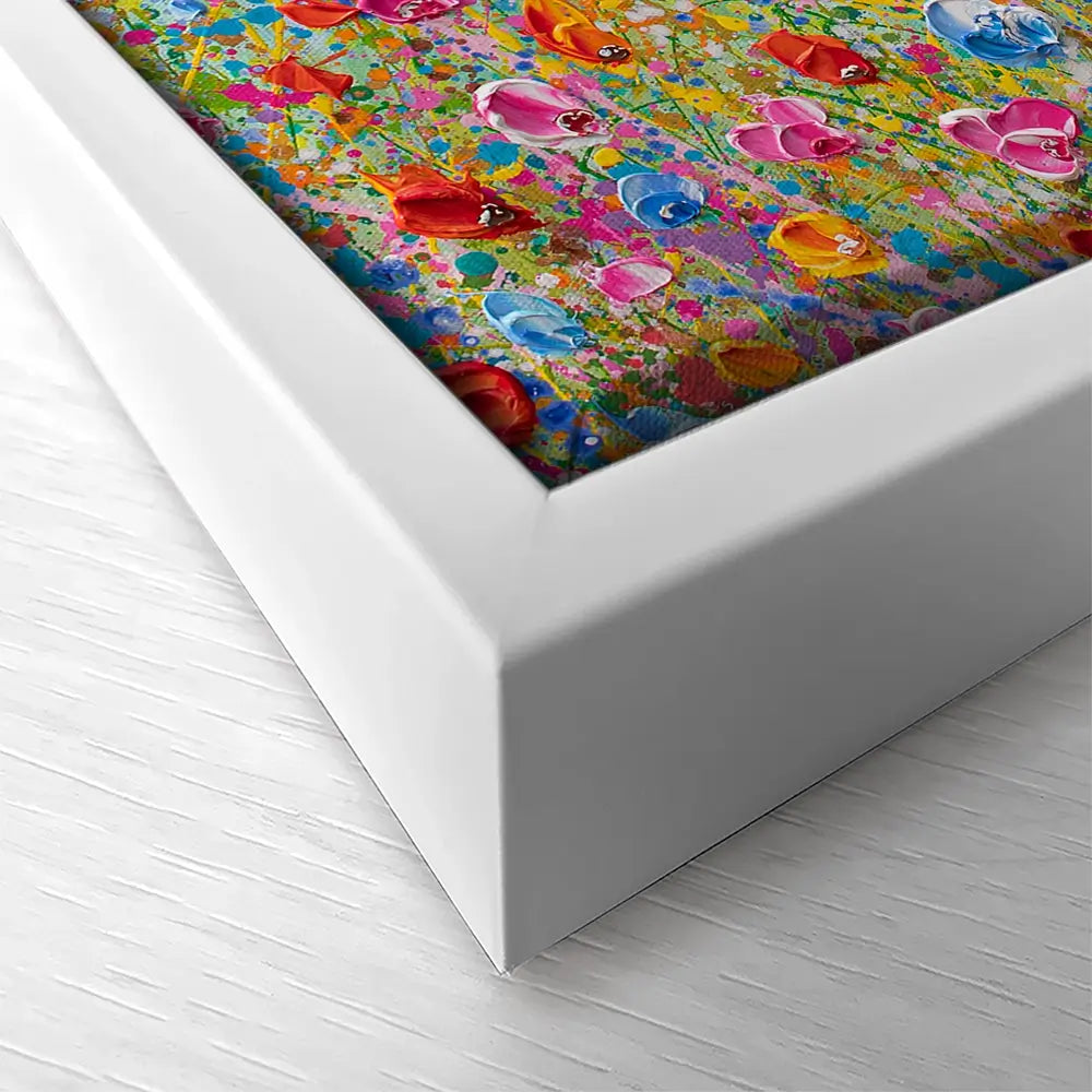 Summer Meadow Square Canvas Print Summer Meadow Square Canvas Print wall art product Olga Tkachyk