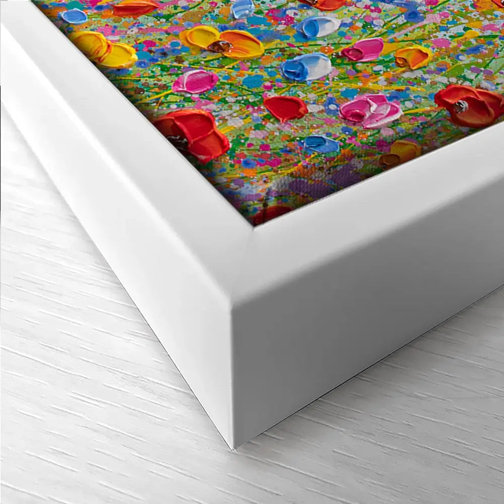 Summer Meadow Trio Canvas Print Summer Meadow Trio Canvas Print wall art product Olga Tkachyk