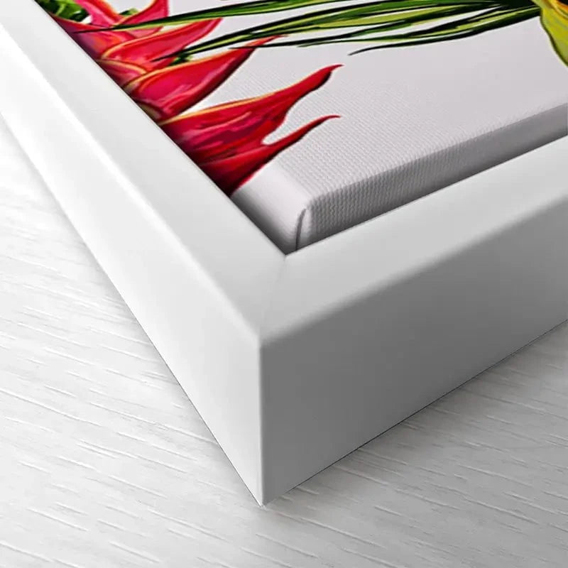 Summer Pattern Canvas Print Summer Pattern Canvas Print wall art product Hanna Kh / Shutterstock