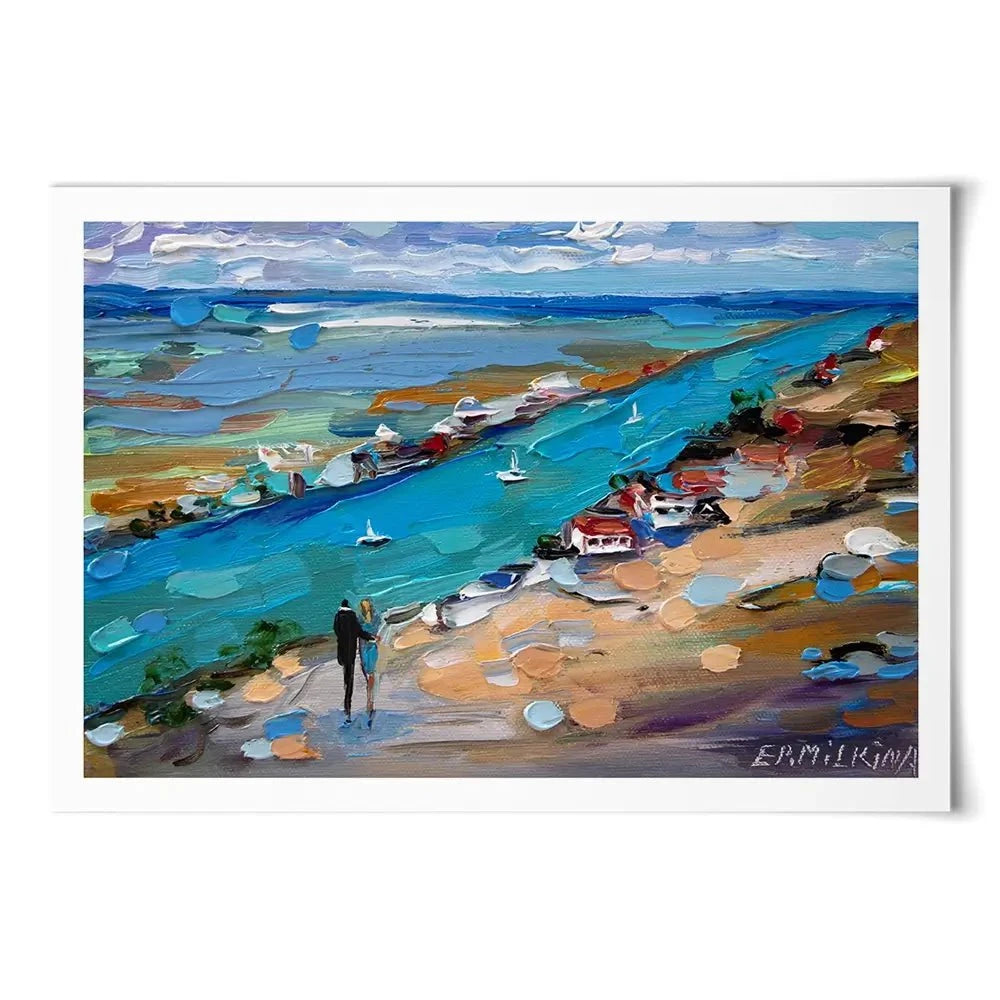 Summer Time Art Print Summer Time Art Print wall art product Ekaterina Ermilkina