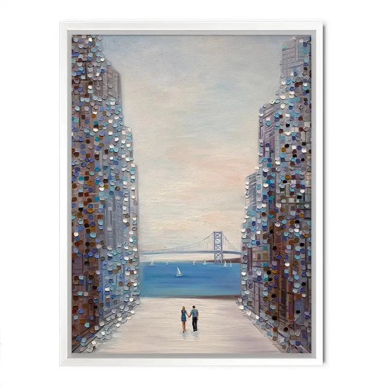 Summer View Canvas Print Summer View Canvas Print wall art product Ekaterina Ermilkina