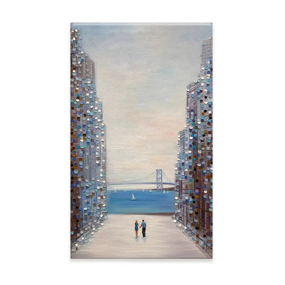 Summer View Canvas Print Summer View Canvas Print wall art product Ekaterina Ermilkina