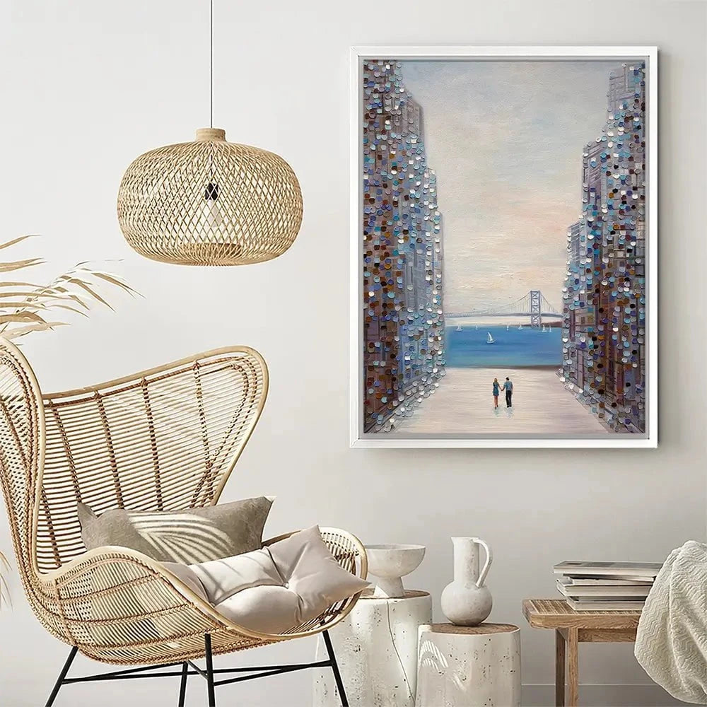 Summer View Canvas Print Summer View Canvas Print wall art product Ekaterina Ermilkina