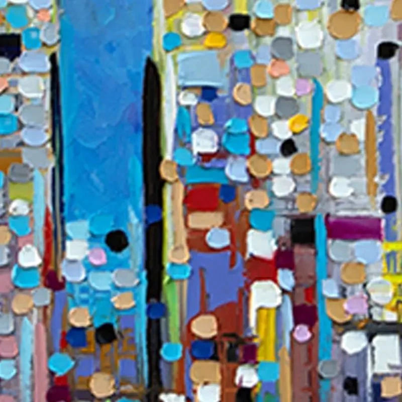 Sun Over The City Canvas Print Sun Over The City Canvas Print wall art product Ekaterina Ermilkina