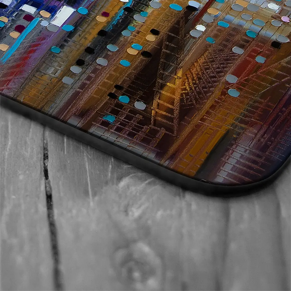 Sun Over The City Coaster Set Sun Over The City Coaster Set wall art product Ekaterina Ermilkina