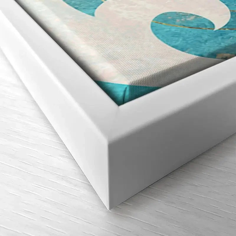 Sun Sea Turquoise Canvas Print Sun Sea Turquoise Canvas Print wall art product Sarah Manovski