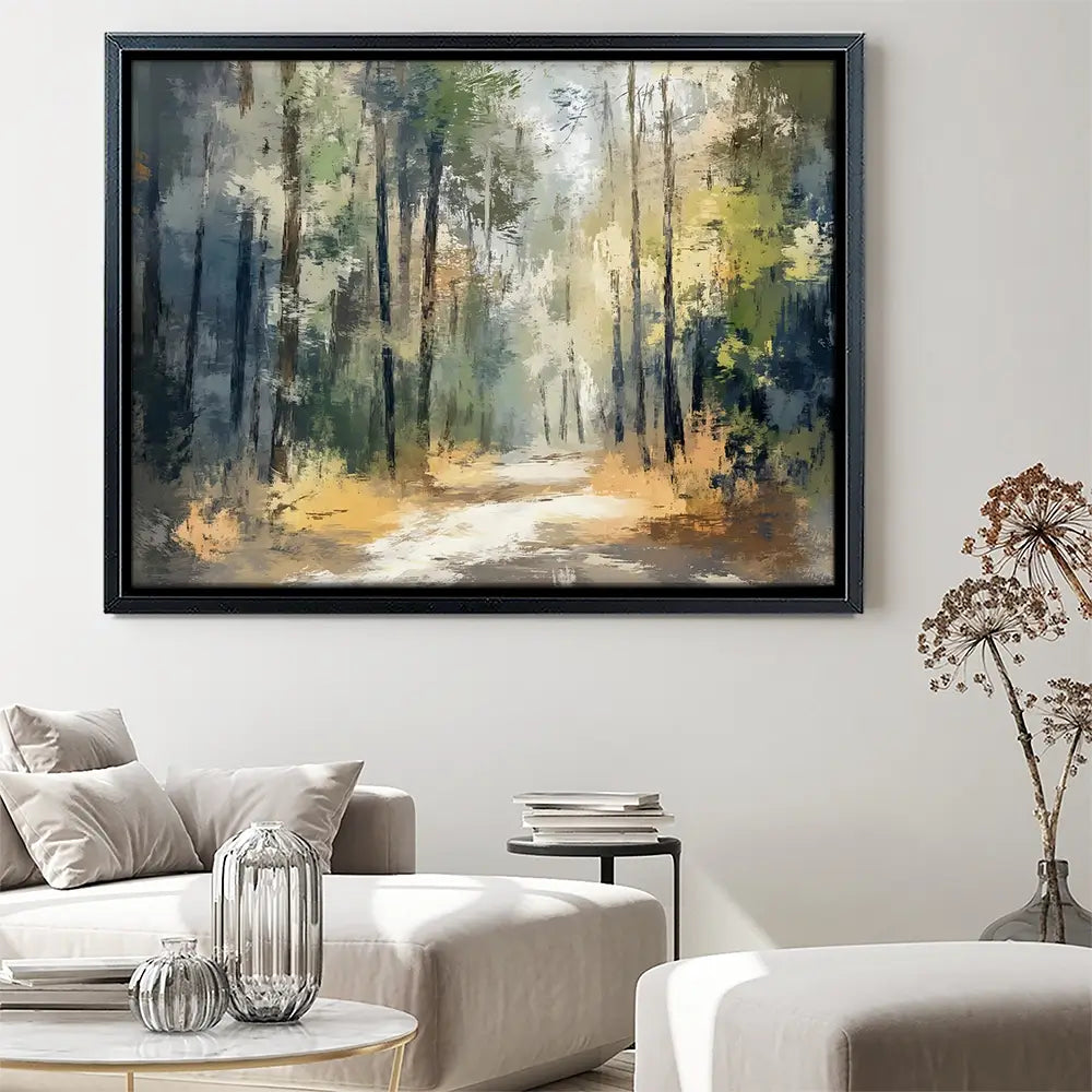 Sun Through The Trees Canvas Print Sun Through The Trees Canvas Print wall art product Creative Studio - Independent