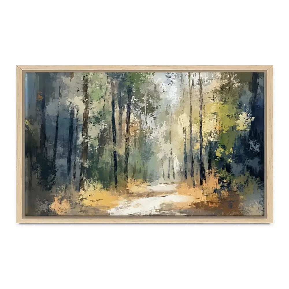 Sun Through The Trees Canvas Print Sun Through The Trees Canvas Print wall art product Creative Studio - Independent
