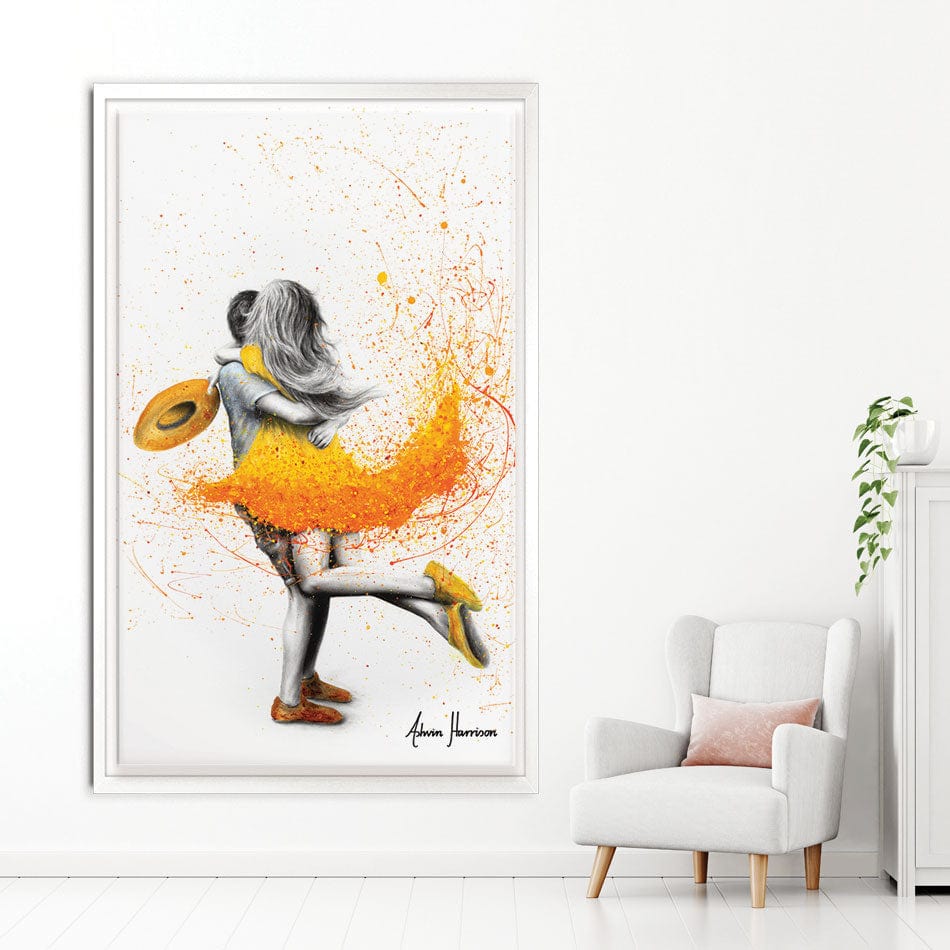 Sunday Together Canvas Print wall art product Ashvin Harrison