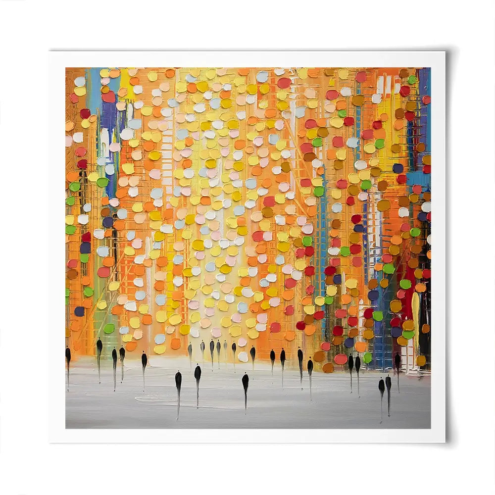 Sundown Splendor Square Art Print Sundown Splendor Square Art Print wall art product Art Print Shop