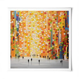 Sundown Splendor Square Art Print Sundown Splendor Square Art Print wall art product Art Print Shop