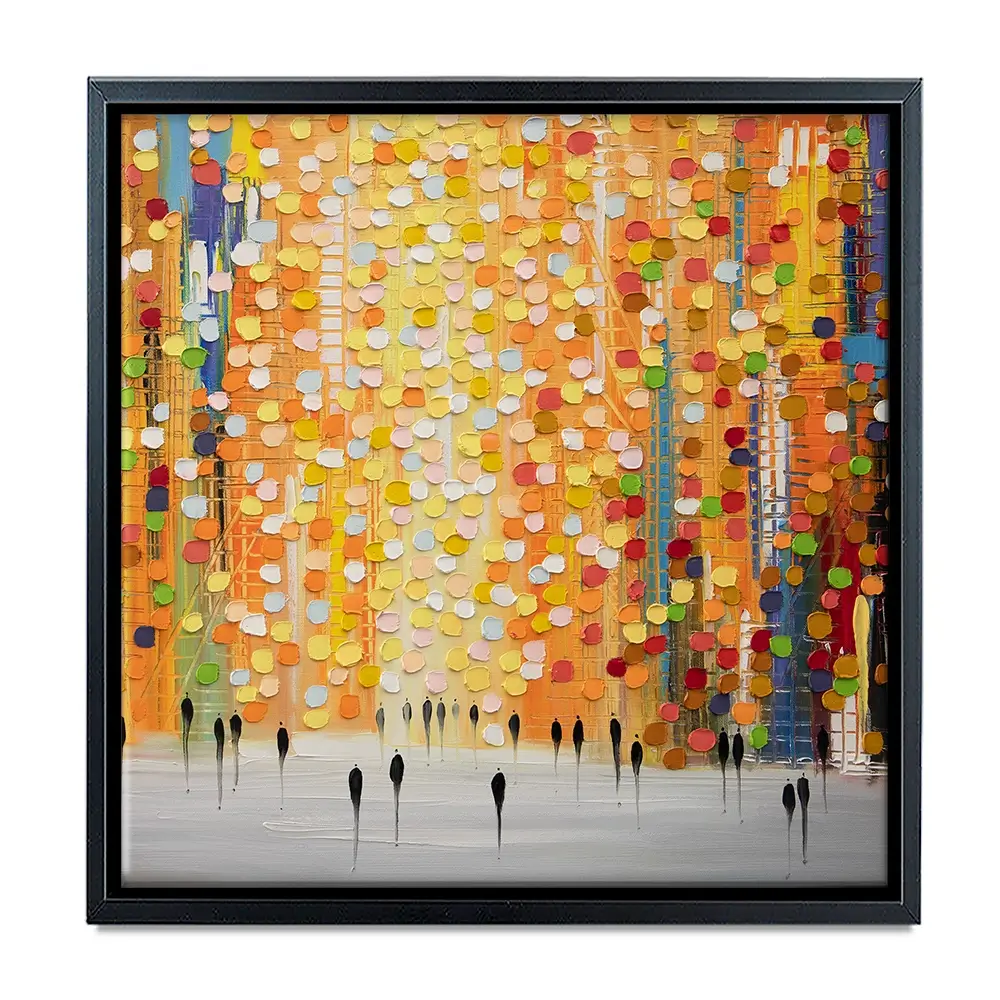 Sundown Splendor Square Canvas Print Sundown Splendor Square Canvas Print wall art product Art Print Shop
