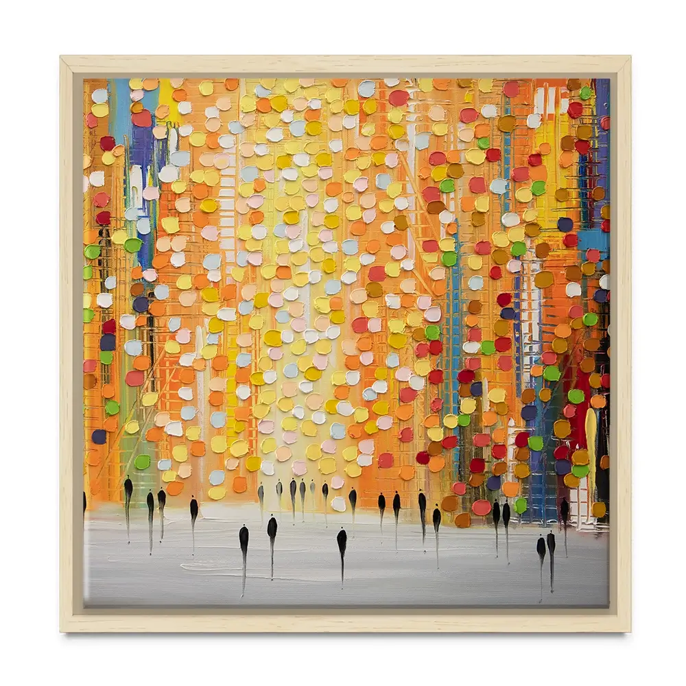 Sundown Splendor Square Canvas Print Sundown Splendor Square Canvas Print wall art product Art Print Shop